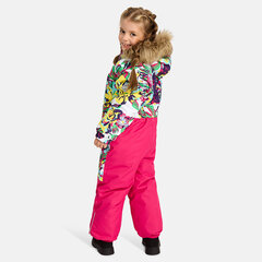 Huppa laste talvekombinesoon WILLE, fuksia-kirju price and information | Winter clothes for children | hansapost.ee