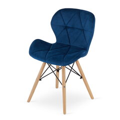 3-х частей обеденный комплект Leobert Todi Lago, черный/синий цена и информация | Комплекты мебели для столовой | hansapost.ee