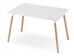 5-частный обеденный комплект Leobert Adria Lago, белый/черный цена и информация | Комплекты мебели для столовой | hansapost.ee