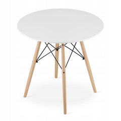 5-частный обеденный комплект Leobert Todi Lago, белый/зеленый цена и информация | Комплекты мебели для столовой | hansapost.ee
