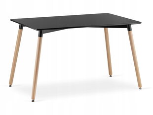 5-частный обеденный комплект Leobert Adria Lago, черный/серый цена и информация | Комплекты мебели для столовой | hansapost.ee