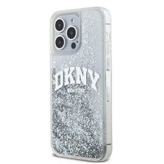 DKNY DKHCP15LLBNAET iPhone 15 Pro 6.1" biały|white hardcase Liquid Glitter Big Logo цена и информация | Чехлы для телефонов | hansapost.ee