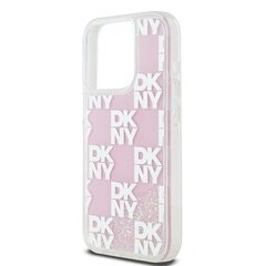 DKNY DKHCP15LLCPEPP iPhone 15 Pro 6.1" różowy|pink hardcase Liquid Glitter Multilogo цена и информация | Чехлы для телефонов | hansapost.ee