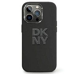 DKNY DKHCP15MSMCBSK iPhone 15 Plus | 14 Plus 6.7" czarny|black hardcase Liquid Silicone Metal Logo цена и информация | Чехлы для телефонов | hansapost.ee