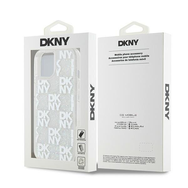 DKNY Liquid Glitter Multilogo Hardcase цена и информация | Telefonide kaitsekaaned ja -ümbrised | hansapost.ee