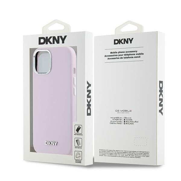 DKNY Small Metal Logo Mag Hardcase цена и информация | Telefonide kaitsekaaned ja -ümbrised | hansapost.ee