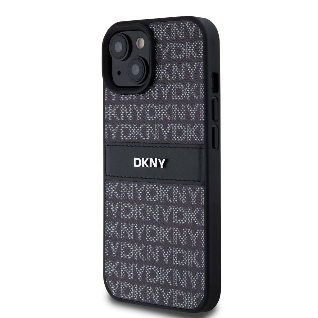 DKNY Leather Repeat Pattern Tonal Stripe Case цена и информация | Telefonide kaitsekaaned ja -ümbrised | hansapost.ee