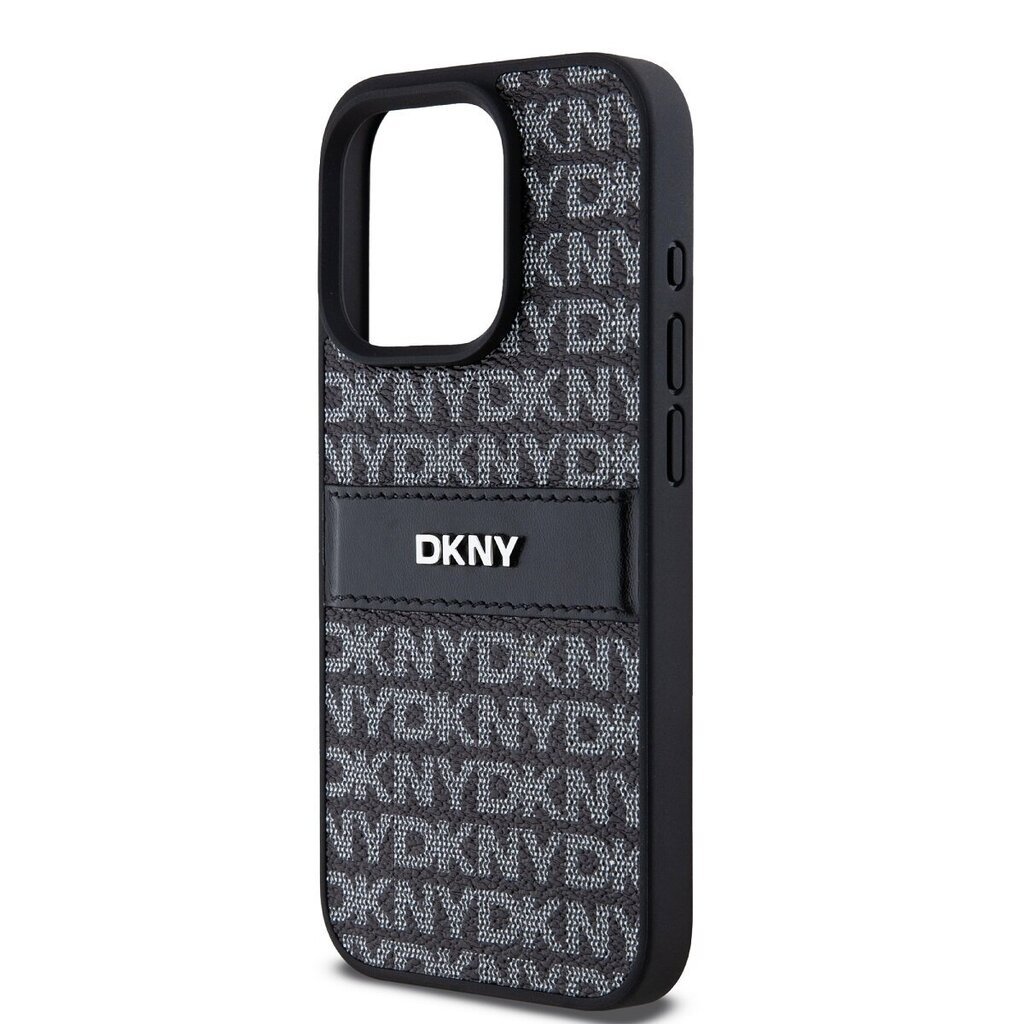 DKNY Leather Repeat Pattern Tonal Stripe Case цена и информация | Telefonide kaitsekaaned ja -ümbrised | hansapost.ee