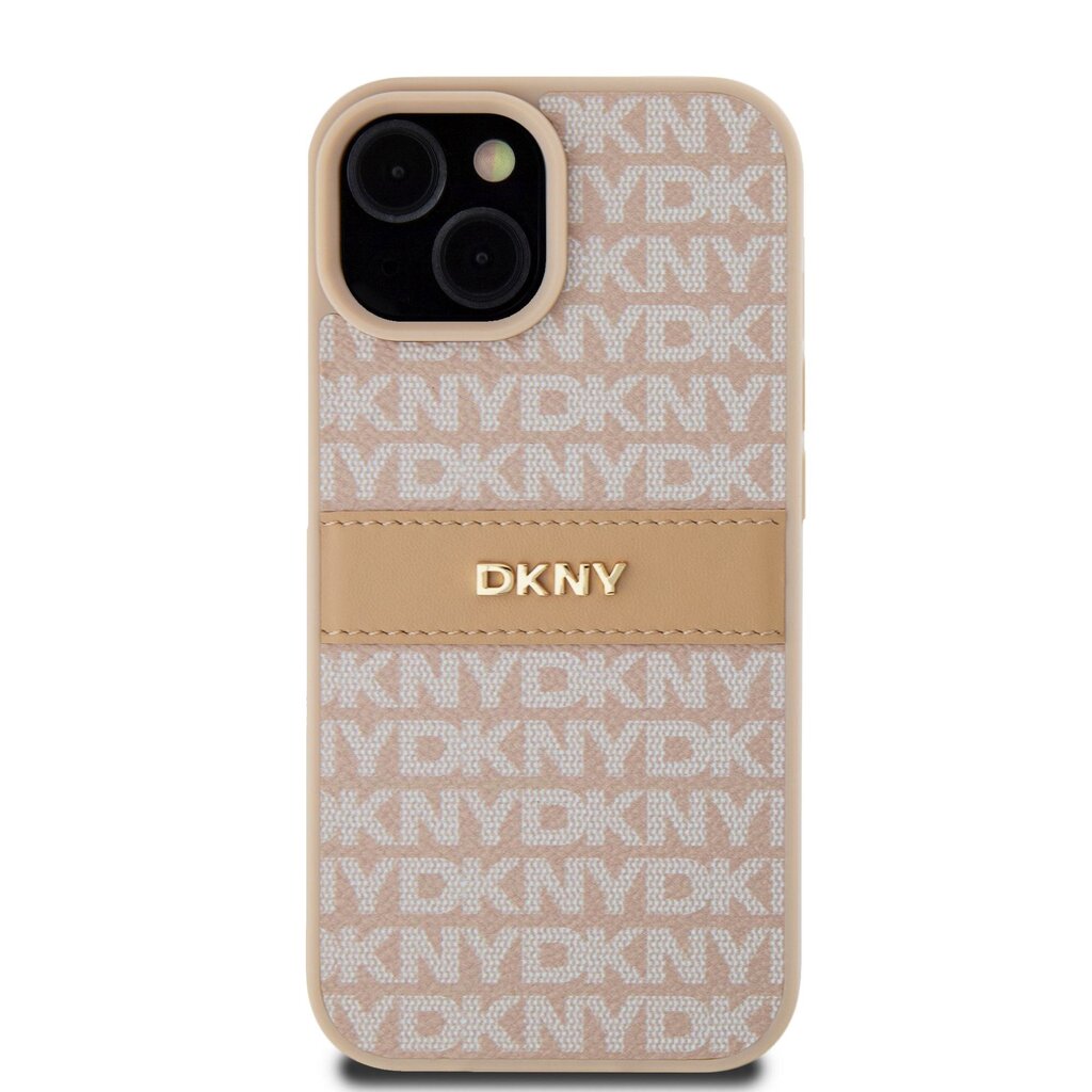 DKNY Leather Repeat Pattern Tonal Stripe Case цена и информация | Telefonide kaitsekaaned ja -ümbrised | hansapost.ee