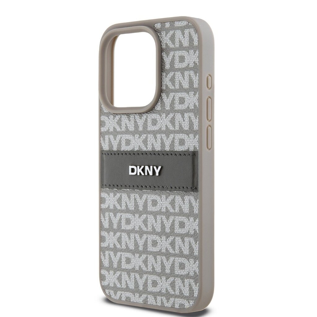 DKNY Leather Repeat Pattern Tonal Stripe Case цена и информация | Telefonide kaitsekaaned ja -ümbrised | hansapost.ee