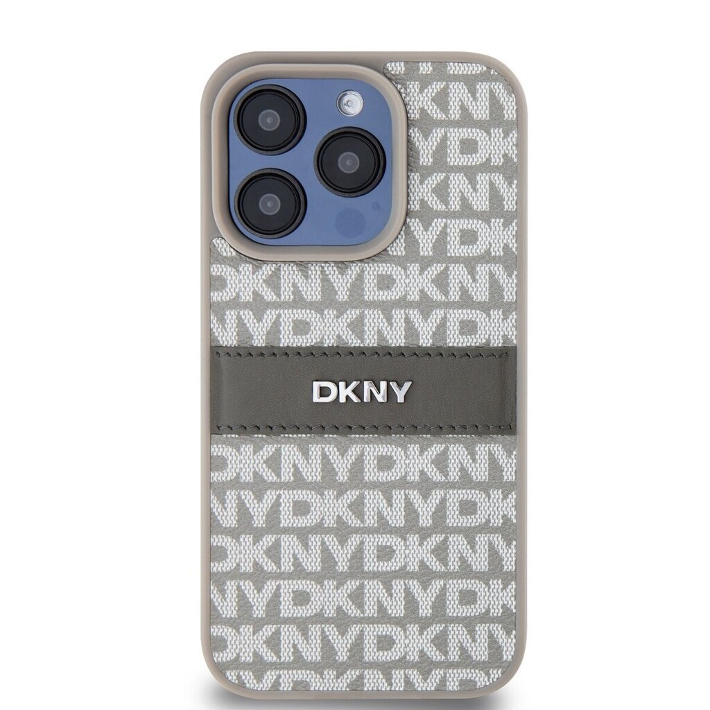 DKNY Leather Repeat Pattern Tonal Stripe Case цена и информация | Telefonide kaitsekaaned ja -ümbrised | hansapost.ee