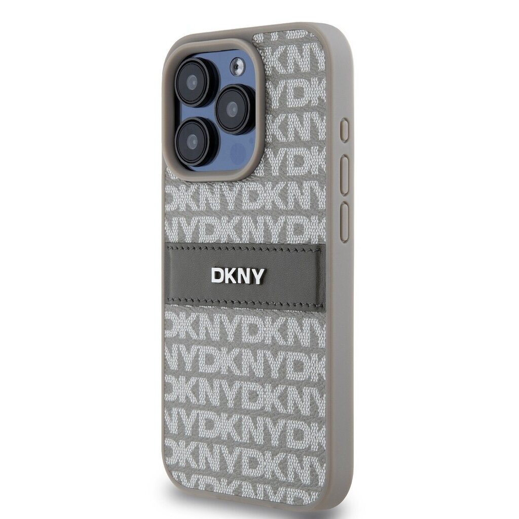 DKNY Leather Repeat Pattern Tonal Stripe Case цена и информация | Telefonide kaitsekaaned ja -ümbrised | hansapost.ee