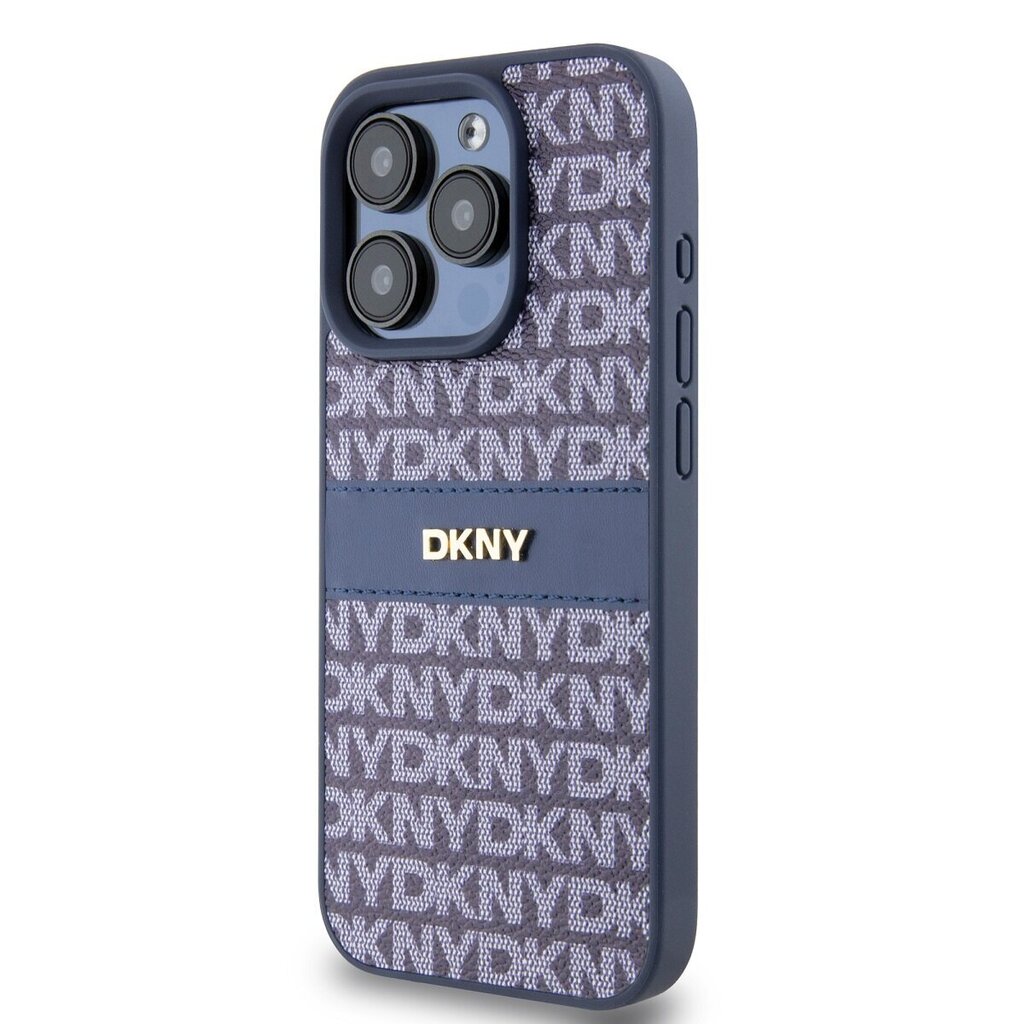 DKNY Leather Repeat Pattern Tonal Stripe Case цена и информация | Telefonide kaitsekaaned ja -ümbrised | hansapost.ee