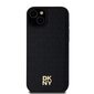 DKNY Leather Stack Logo Mag Case цена и информация | Telefonide kaitsekaaned ja -ümbrised | hansapost.ee