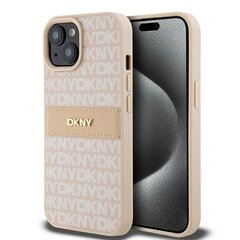 DKNY Hardcase Leather Mono Stripe & Metal Logo hind ja info | Telefonide kaitsekaaned ja -ümbrised | hansapost.ee