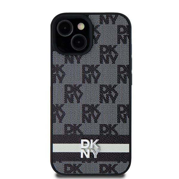 DKNY Hardcase Leather Checkered Mono Pattern & Printed Stripes цена и информация | Telefonide kaitsekaaned ja -ümbrised | hansapost.ee