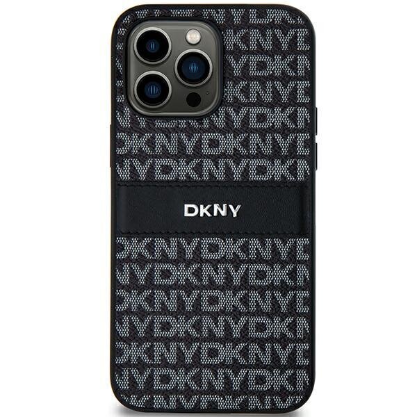 DKNY Hardcase Leather Mono Stripe & Metal Logo hind ja info | Telefonide kaitsekaaned ja -ümbrised | hansapost.ee