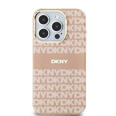 DKNY DKHMN61HRHSEP iPhone 11 | Xr 6.1" różowy|pink hardcase IML Mono & Stripe MagSafe цена и информация | Чехлы для телефонов | hansapost.ee