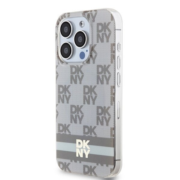 DKNY Hardcase IML Checkered Mono Pattern & Printed Stripes Mag цена и информация | Telefonide kaitsekaaned ja -ümbrised | hansapost.ee