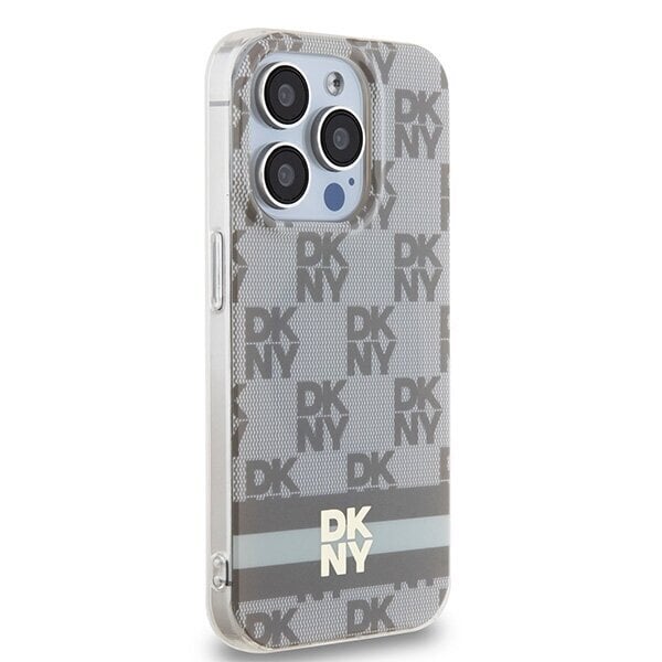 DKNY Hardcase IML Checkered Mono Pattern & Printed Stripes Mag цена и информация | Telefonide kaitsekaaned ja -ümbrised | hansapost.ee