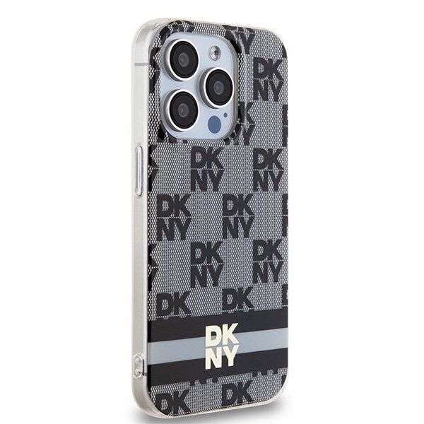 DKNY Hardcase IML Checkered Mono Pattern & Printed Stripes Mag цена и информация | Telefonide kaitsekaaned ja -ümbrised | hansapost.ee