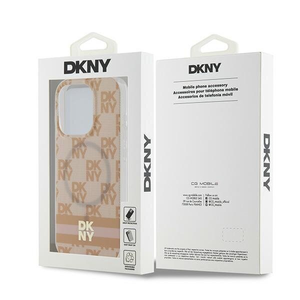 DKNY Hardcase IML Checkered Mono Pattern & Printed Stripes Mag цена и информация | Telefonide kaitsekaaned ja -ümbrised | hansapost.ee