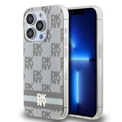 DKNY DKHMP14XHCPTSE iPhone 14 Pro Max 6.7" beżowy|beige hardcase IML Checkered Mono Pattern & Printed Stripes MagSafe цена и информация | Чехлы для телефонов | hansapost.ee