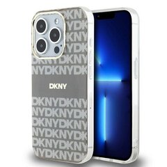 DKNY DKHMP15LHRHSEE iPhone 15 Pro 6.1" beżowy|beige hardcase IML Mono & Stripe MagSafe цена и информация | Чехлы для телефонов | hansapost.ee