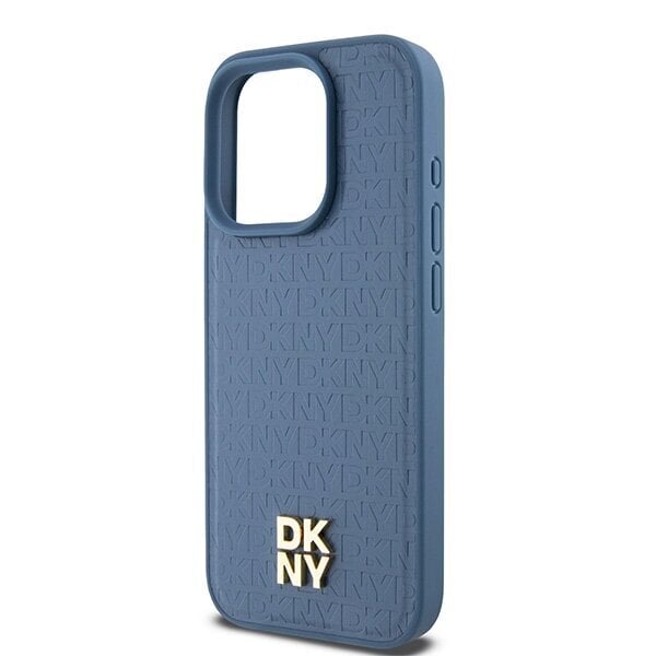 DKNY Hardcase Leather Monogram Pattern Metal Logo Mag цена и информация | Telefonide kaitsekaaned ja -ümbrised | hansapost.ee