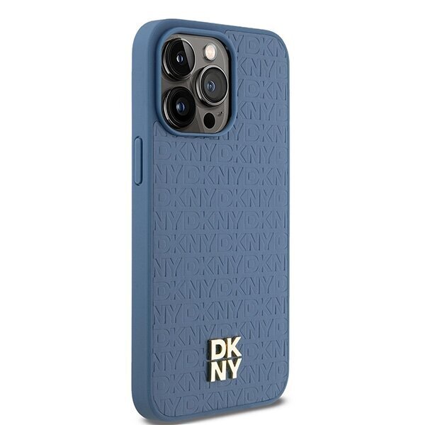 DKNY Hardcase Leather Pattern Metal Logo Mag hind ja info | Telefonide kaitsekaaned ja -ümbrised | hansapost.ee