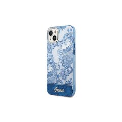 Guess iPhone 14 Plus 6,7 GUHCP14MHGPLHB blue Porcelain hind ja info | Telefonide kaitsekaaned ja -ümbrised | hansapost.ee