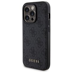 Zestaw Guess GUBPM5P14X4GEMGK iPhone 14 Pro Max 6.7" hardcase + Powerbank 5000mAh MagSafe czarny|black 4G Metal Logo цена и информация | Чехлы для телефонов | hansapost.ee