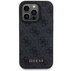 Zestaw Guess GUBPM5P15L4GEMGK iPhone 15 Pro 6.1" hardcase + Powerbank 5000mAh MagSafe czarny|black 4G Metal Logo цена и информация | Чехлы для телефонов | hansapost.ee