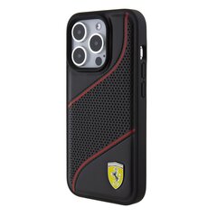 Ferrari PU Leather Perforated Slanted Line Case hind ja info | Telefonide kaitsekaaned ja -ümbrised | hansapost.ee