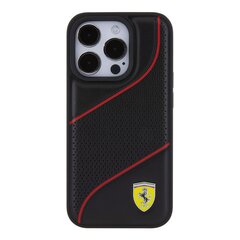 Ferrari PU Leather Perforated Slanted Line Case hind ja info | Telefonide kaitsekaaned ja -ümbrised | hansapost.ee