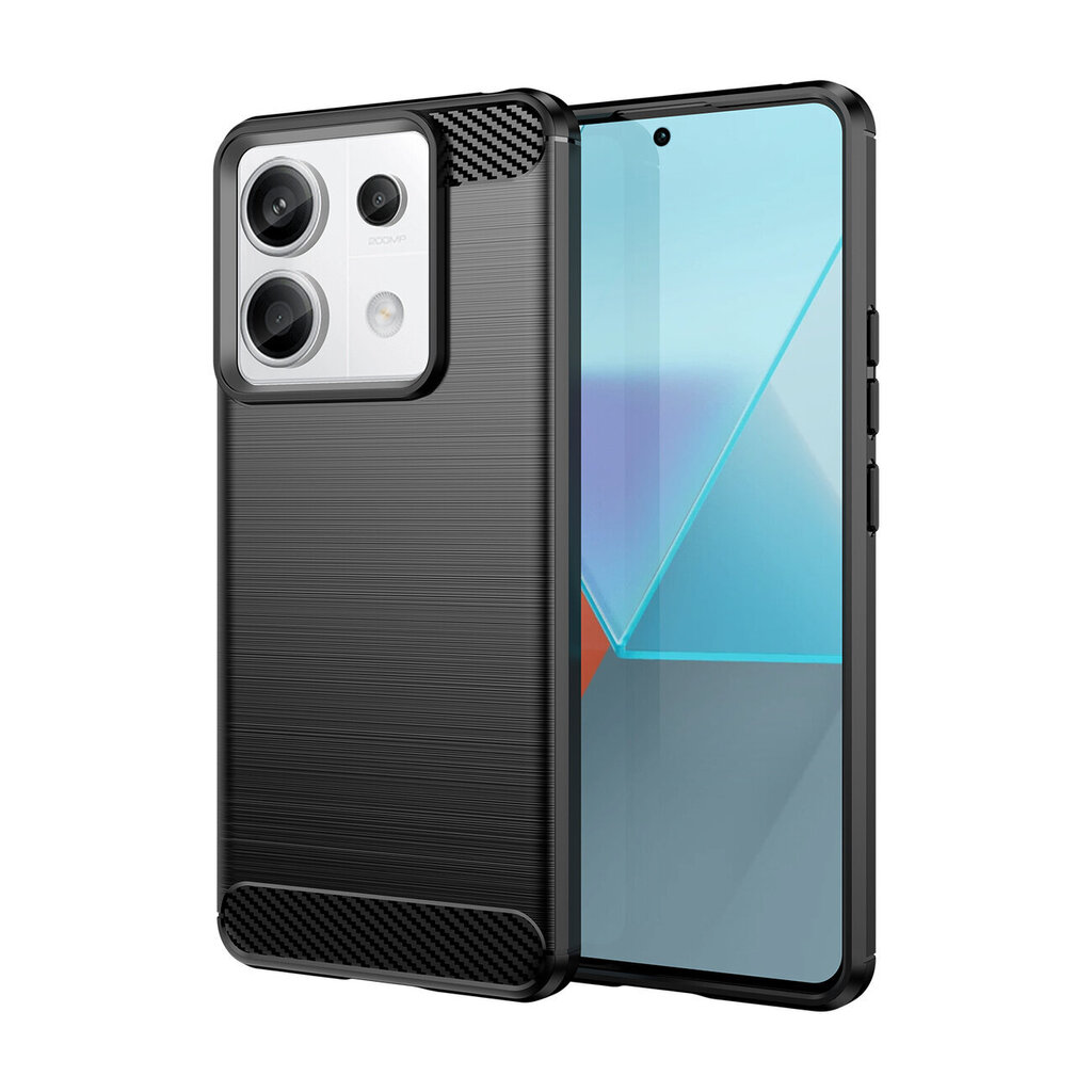 Чехол Hurtel Carbon для Oppo A73, чёрный цена | hansapost.ee