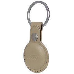 Audi etui Synthetic Leather AirTag beżowy|beige AU-ATKR-Q3|D1-BG цена и информация | Аксессуары для телефонов | hansapost.ee