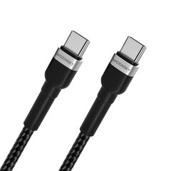 Wozinsky WNBCC1 Кабель USB-C/USB-C PD 65W 1 м - черный цена и информация | Кабели для телефонов | hansapost.ee