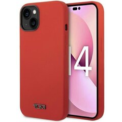 Tumi TTUHCP14MSR iPhone 14 Plus 6,7" czerwony|red hardcase Liquid Silicone цена и информация | Чехлы для телефонов | hansapost.ee