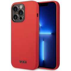 Tumi TUHCP14XSR iPhone 14 Pro Max 6,7" czerwony|red hardcase Liquid Silicone цена и информация | Чехлы для телефонов | hansapost.ee