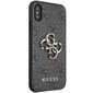 Guess GUHCPX4GMGGR iPhone X|XS grey hardcase 4G Big Metal Logo цена и информация | Telefonide kaitsekaaned ja -ümbrised | hansapost.ee