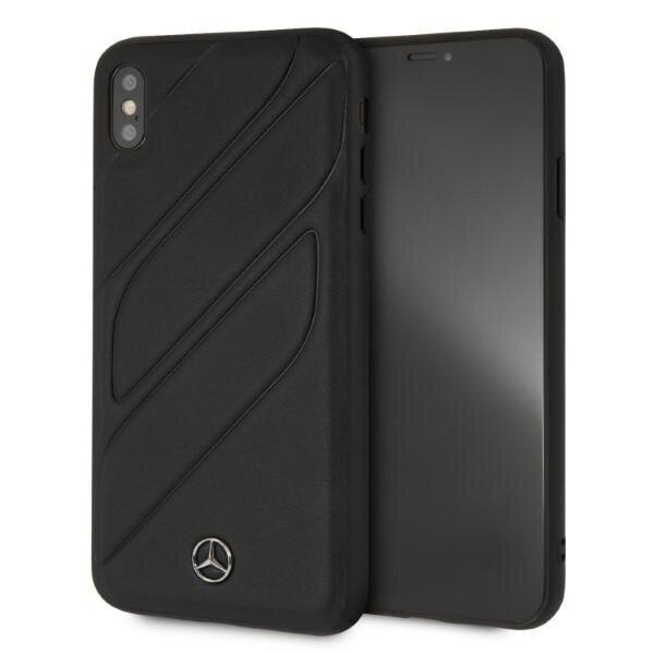 Mercedes MEHCI65THLBK iPhone XS Max black hardcase New Organic I цена и информация | Telefonide kaitsekaaned ja -ümbrised | hansapost.ee