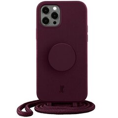 Etui JE PopGrip iPhone 12|12 Pro 6,1" czerwony|red 30034 (Just Elegance) цена и информация | Чехлы для телефонов | hansapost.ee