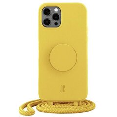 Etui JE PopGrip iPhone 12|12 Pro 6,1" żółty|rabbit`s paw 30089 (Just Elegance) цена и информация | Чехлы для телефонов | hansapost.ee