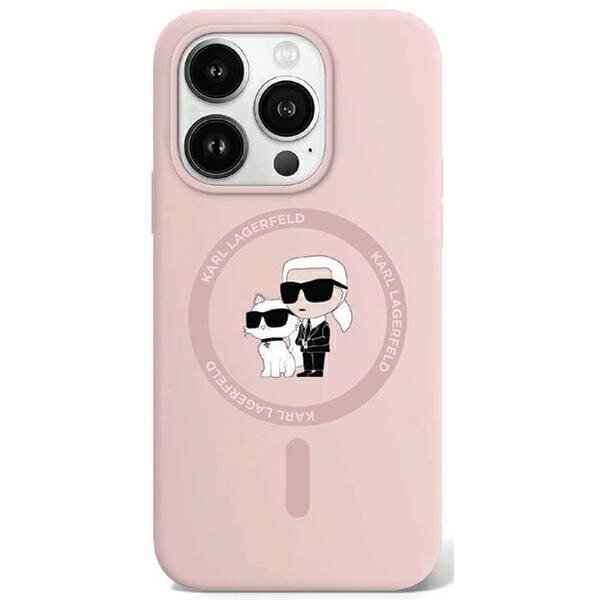 Karl Lagerfeld Silicone Karl & Choupette Mag Hardcase цена и информация | Telefonide kaitsekaaned ja -ümbrised | hansapost.ee