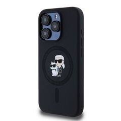 Karl Lagerfeld Liquid Silicone Karl and Choupette Mag Case hind ja info | Telefonide kaitsekaaned ja -ümbrised | hansapost.ee