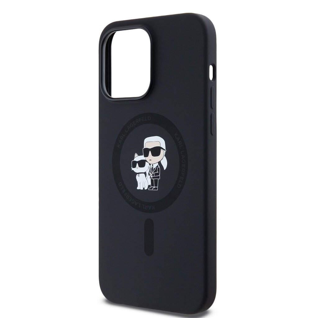 Karl Lagerfeld Liquid Silicone Karl and Choupette Mag Case hind ja info | Telefonide kaitsekaaned ja -ümbrised | hansapost.ee