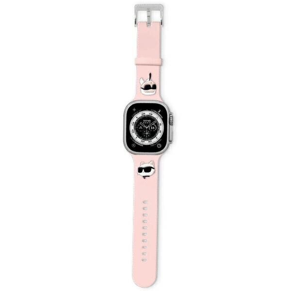 Karl Lagerfeld 3D Rubber Karl&Choupette Heads Strap hind ja info | Nutikellade aksessuaarid ja tarvikud | hansapost.ee