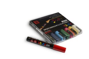 Markerid Uni-Ball Posca PC-5M, 8 tk. hind ja info | Kunstitarbed, voolimise tarvikud | hansapost.ee