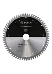 ПИЛА BOSCH STANDARD.ALU 216x30x64z ACCU цена и информация | Шлифовальные машины | hansapost.ee